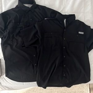 Columbia 🐟 PFG (2) Omni-shade Tamiani shirts size small